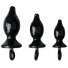 pack de 3 plugs tet ass noirs