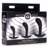 pack de 3 plugs trainer silicone dark delights noirs 1