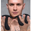 pack de 3 plugs trainer silicone dark delights noirs 3