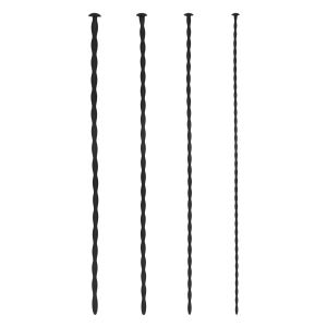 Pack de 4 tiges pour urètre Spiral Screw 30 cm - Diamètres de 3 à 6mm