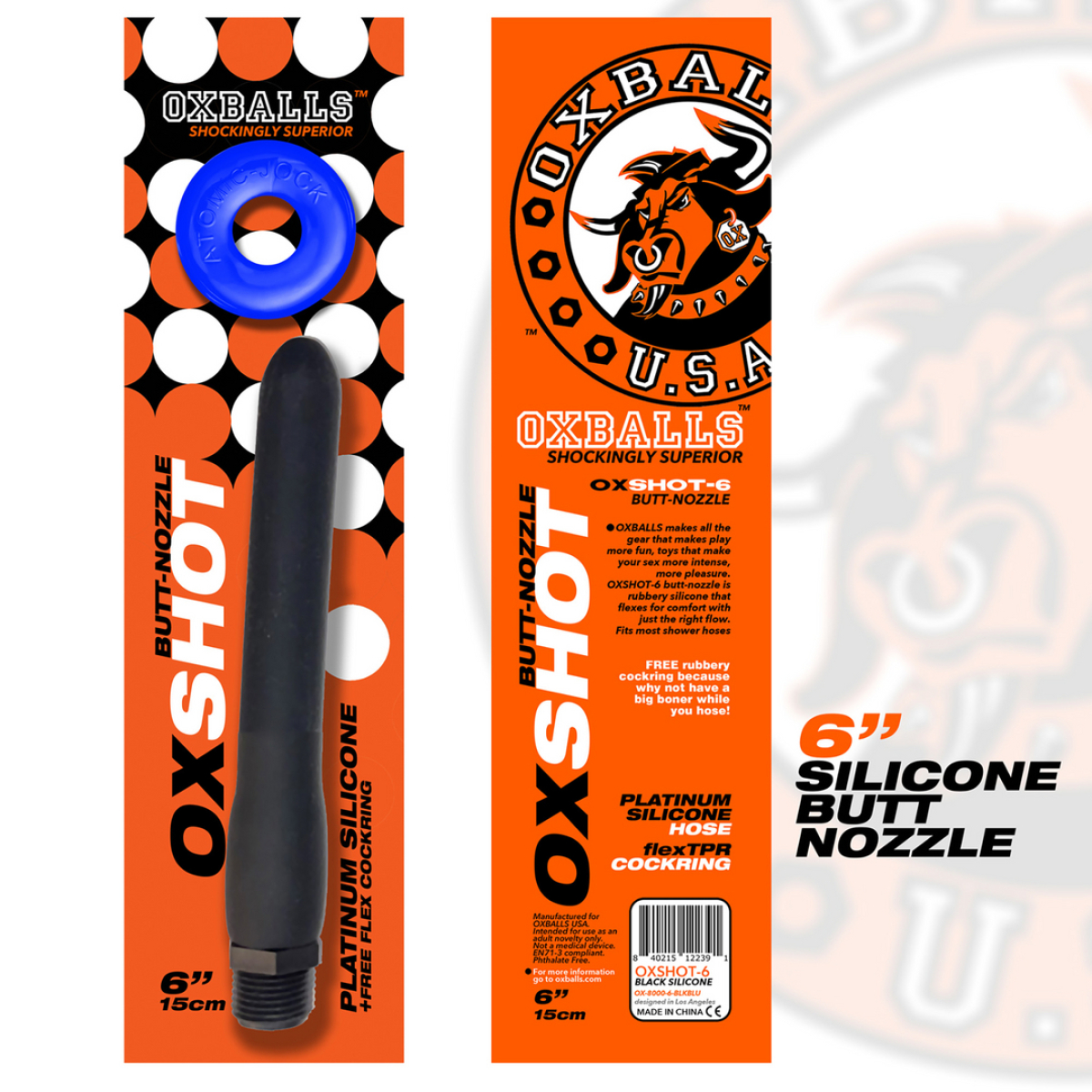 pack oxshot embout 15 cm cockring 1