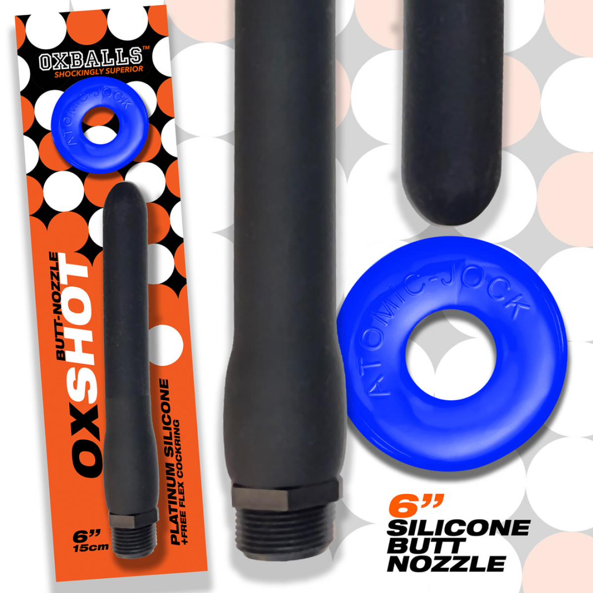 pack oxshot embout 15 cm cockring 2