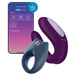 pack satisfyer partner box 2 sextoys connectes