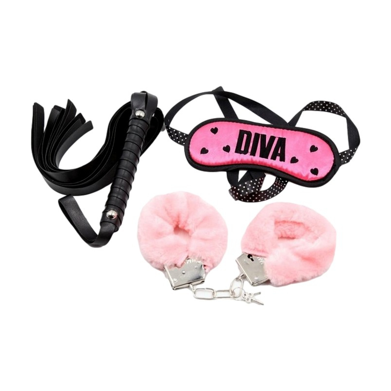 pack sm diva 3 pieces rose