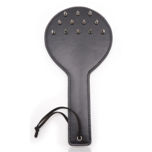 paddle avec pointes metal 30 x 15cm noir