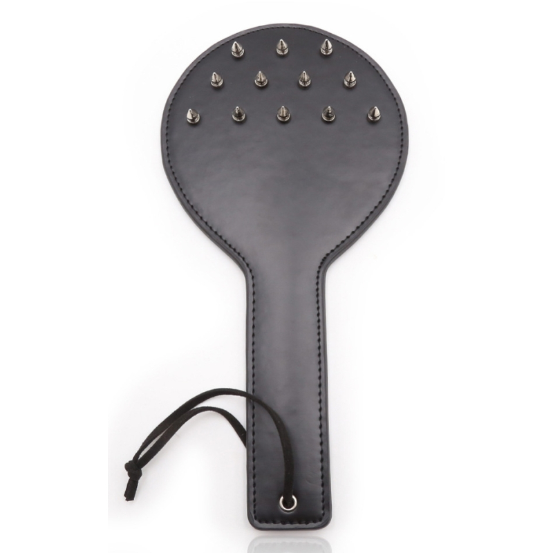 paddle avec pointes metal 30 x 15cm noir