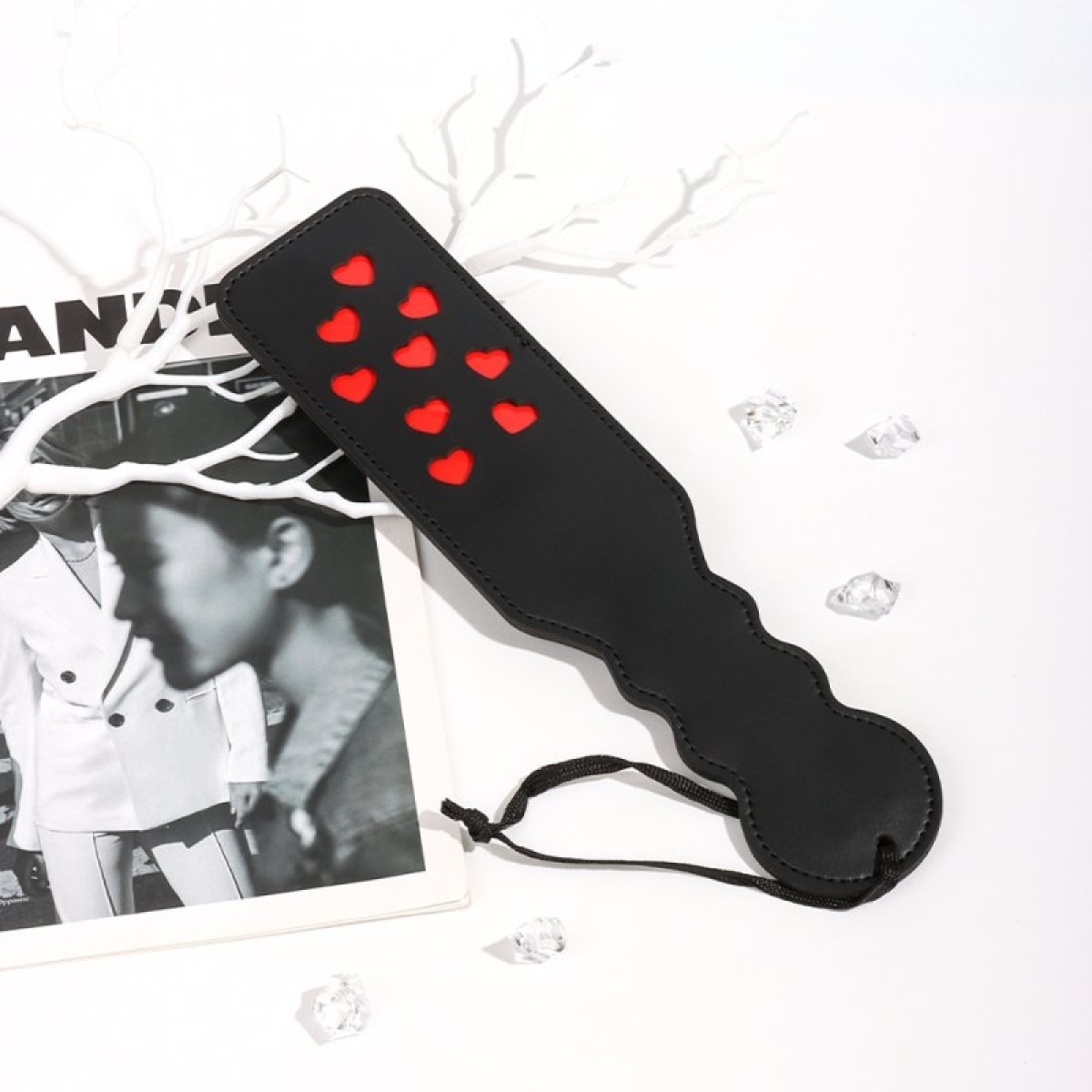 paddle coeur rouge heartshape 31cm 1