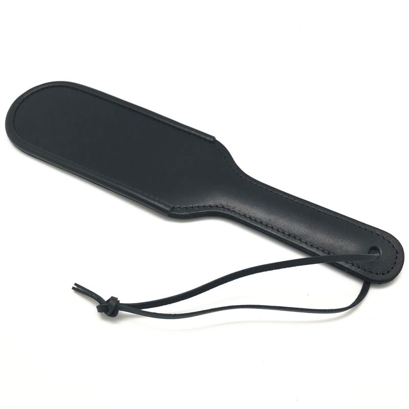 paddle en cuir avec rebords bombes 31 x 7 cm 3