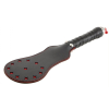 paddle en simili star noir rouge 35cm