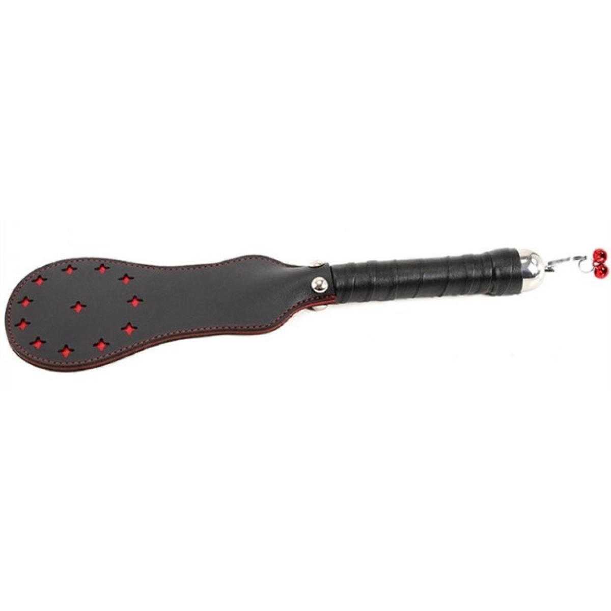 paddle en simili star noir rouge 35cm 3