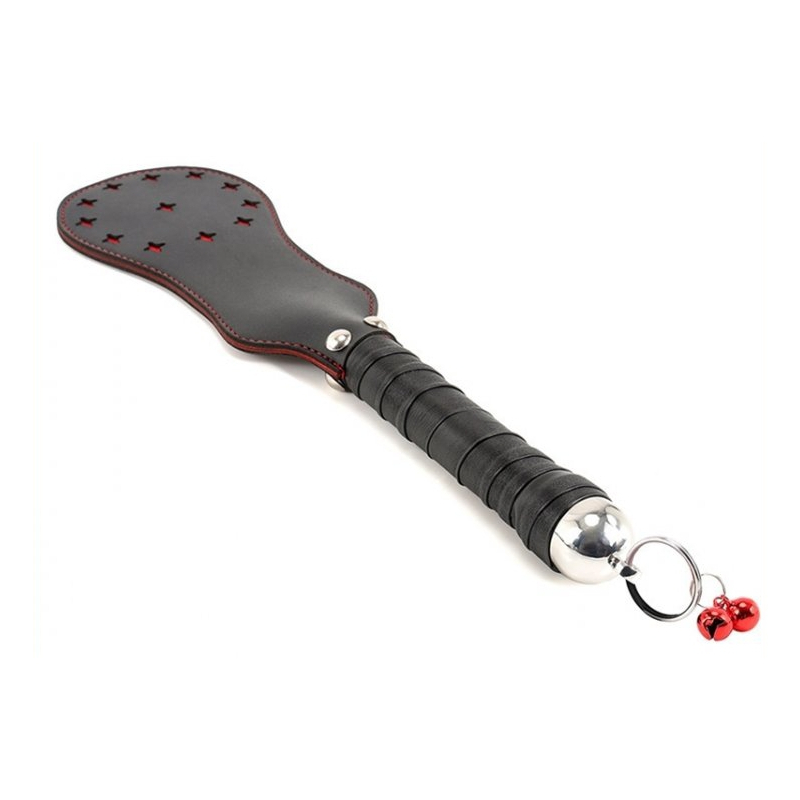 paddle en simili star noir rouge 35cm 4