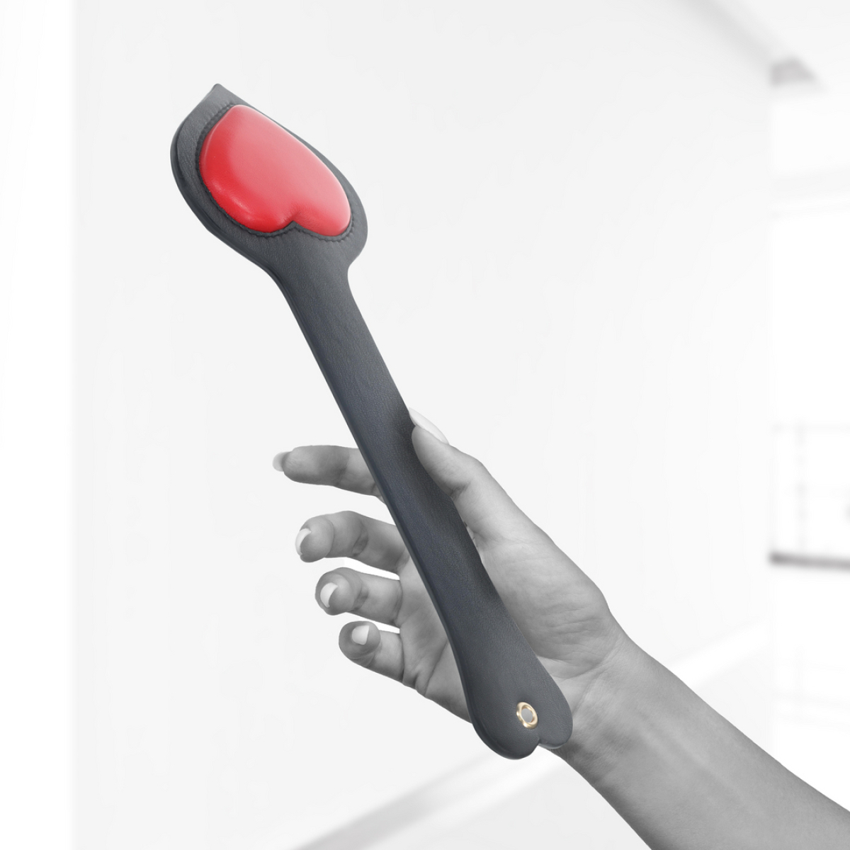 paddle milan 29 cm noir et rouge 1