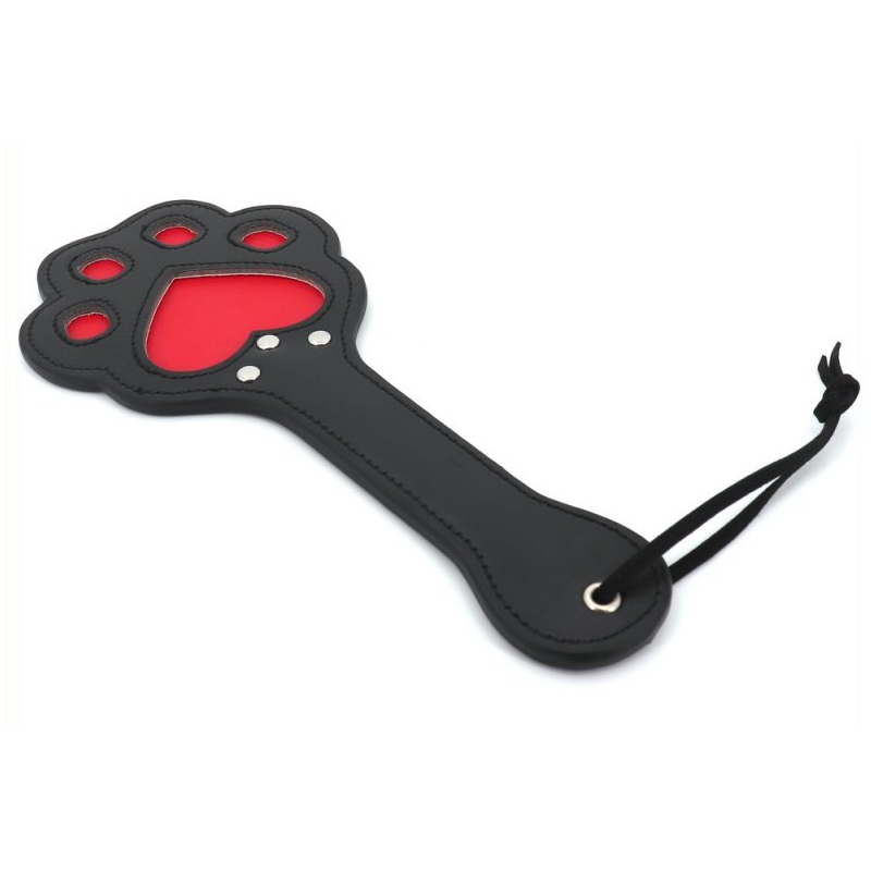 paddle patte 28 x 13cm noir rouge 1