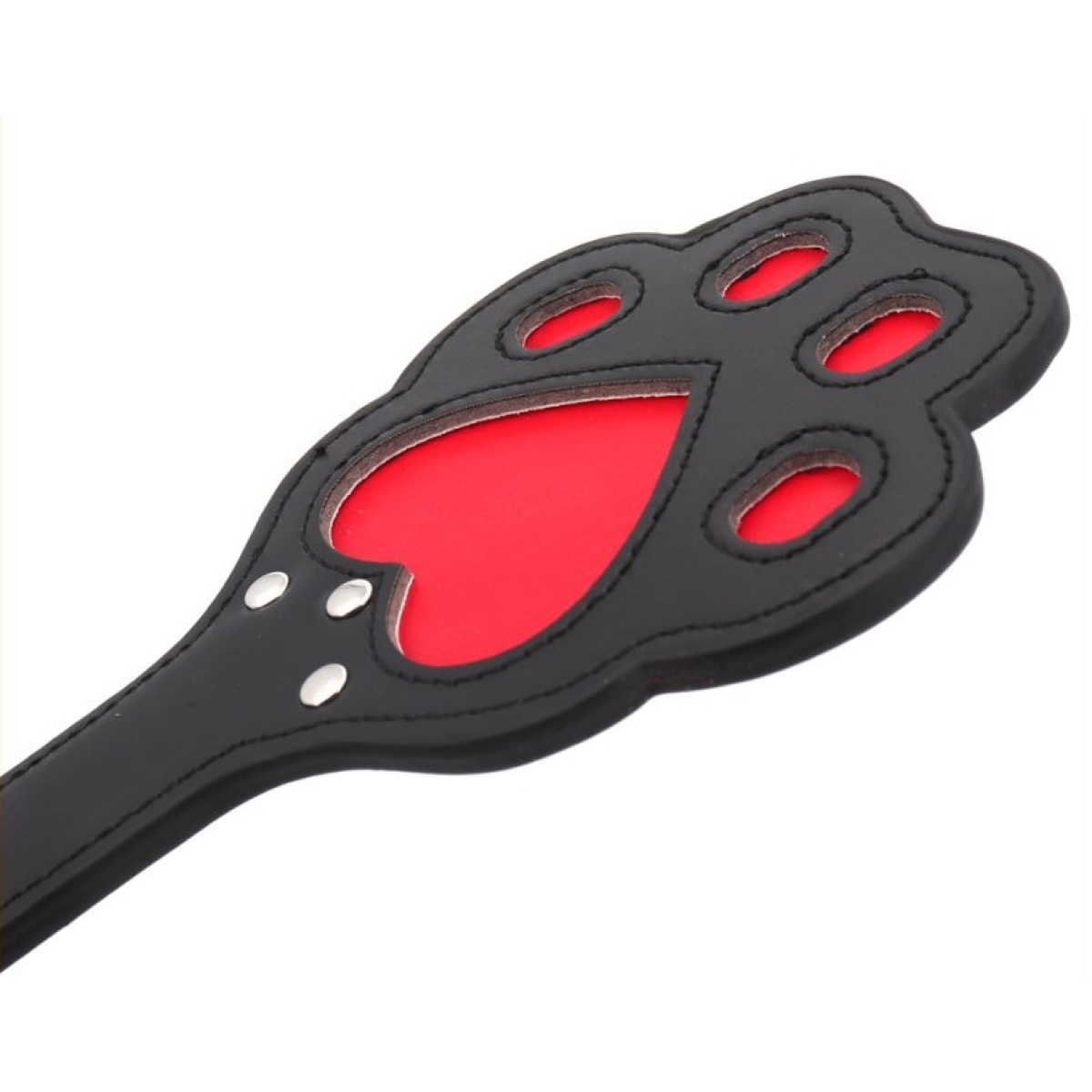 paddle patte 28 x 13cm noir rouge 6