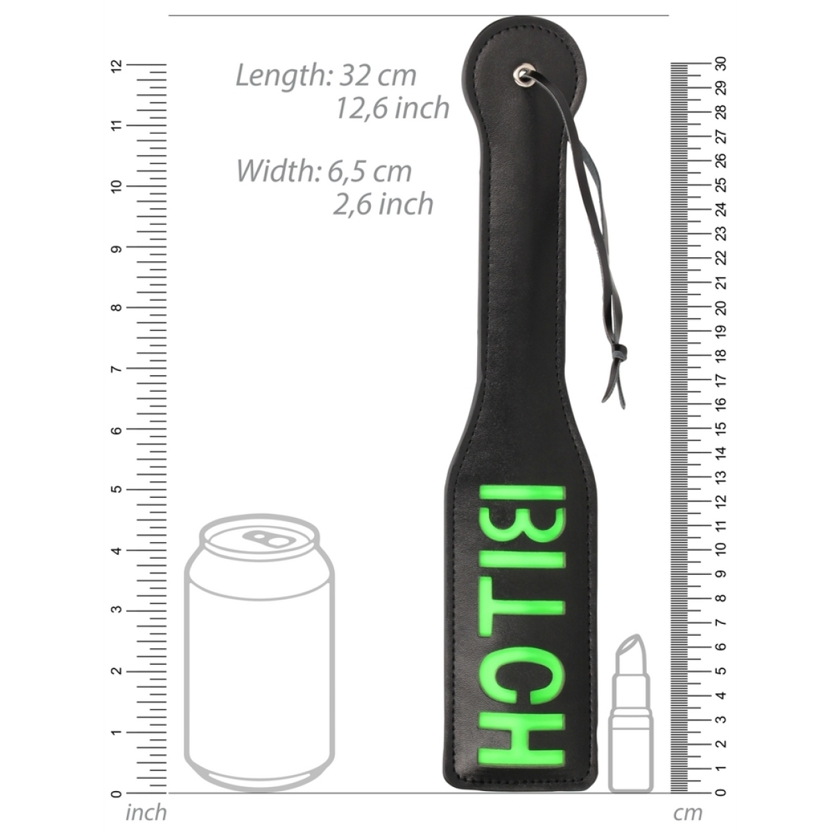 paddle phosphorescent glow bitch 32cm 3