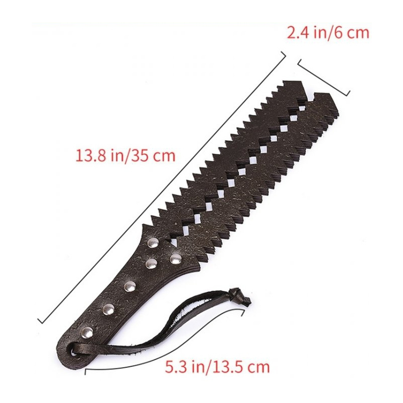 paddle simili 6 lanieres sawtooth 35cm 4