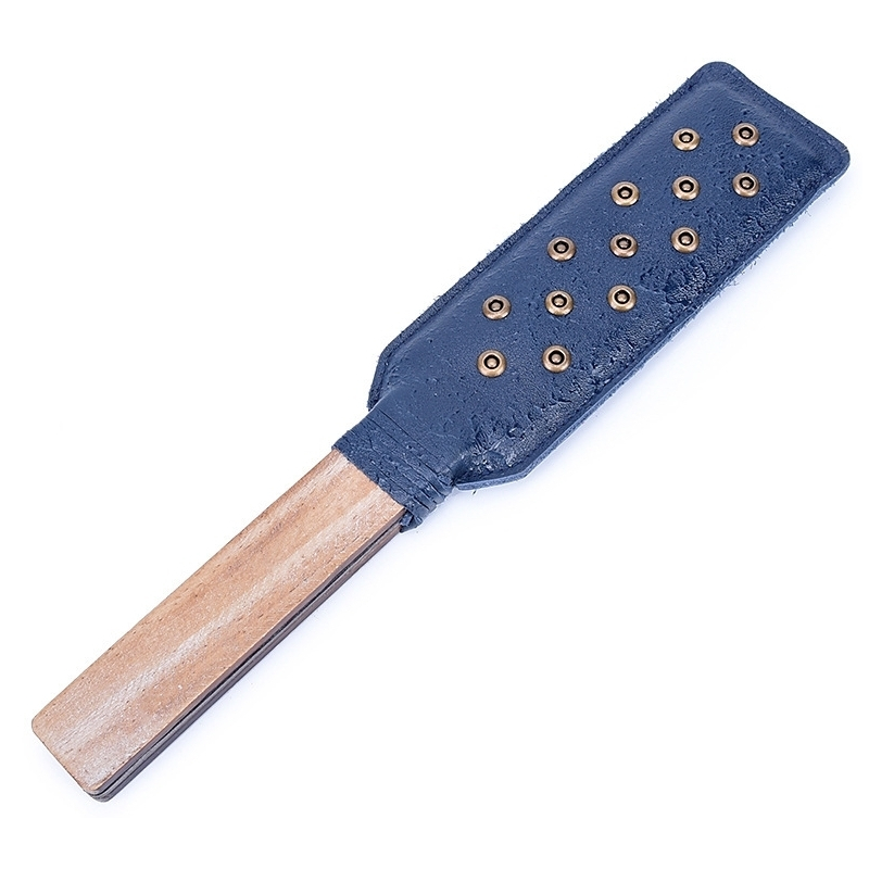 paddle solidwood 32cm bleu