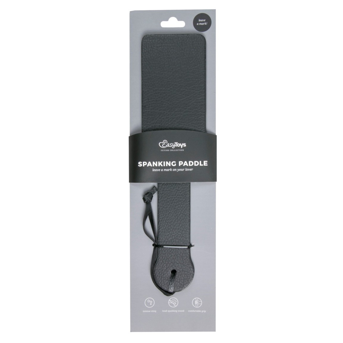 paddle spanking noir 32cm 1