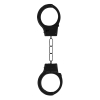 paire de menottes en metal cuffs on noires