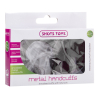 paire de menottes en metal cuffs on noires 2
