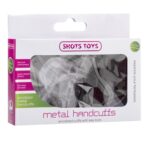 paire de menottes en metal cuffs on noires 2