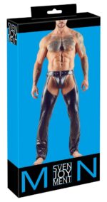 pantalon bdsm chaps noir 2