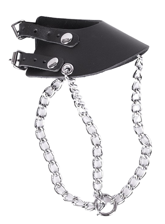 parachute a bourses en cuir