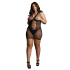 peek a boo fishnet dress 2
