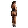 peek a boo fishnet dress 3