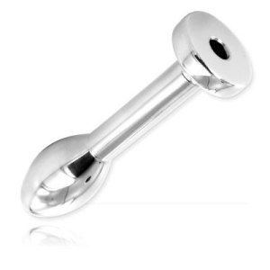 penis plug teardrop metal 45 cm x 12 mm