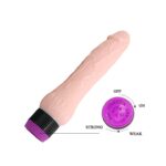 penis vibe tpr materail 2 aa battery flesh 4x24 cm 3
