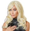 perruque cheveux longs blonds