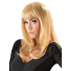perruque cheveux longs blonds droits 3