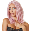 perruque cheveux mi longs roses