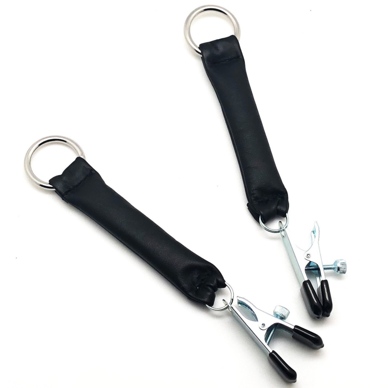 pince a seins avec poids en cuir 80g x 2 2 pieces 1
