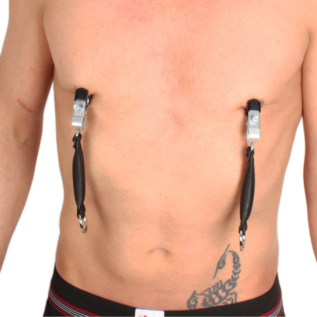 pince a seins avec poids en cuir 80g x 2 2 pieces 7