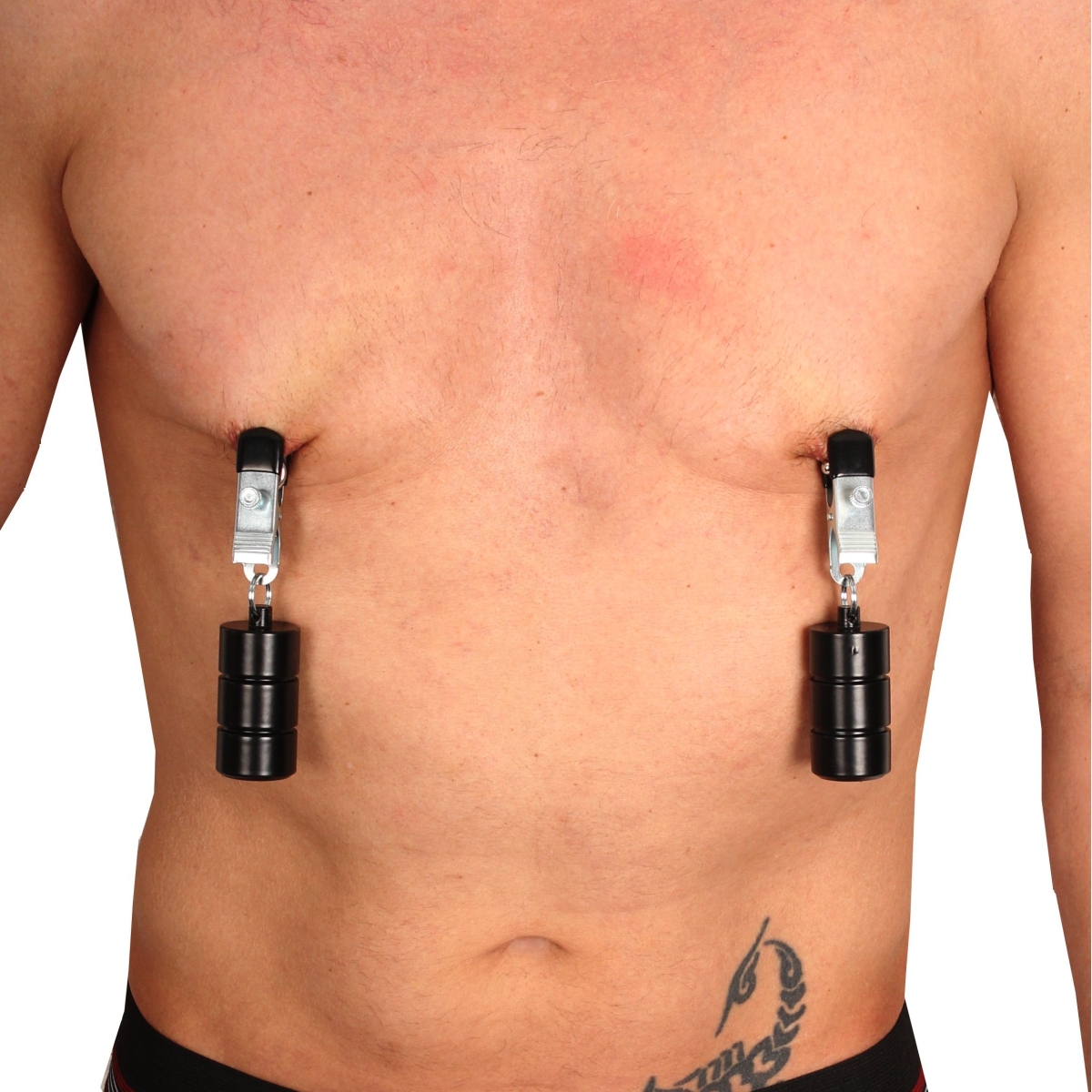 pince teton avec poids 400g x2 1