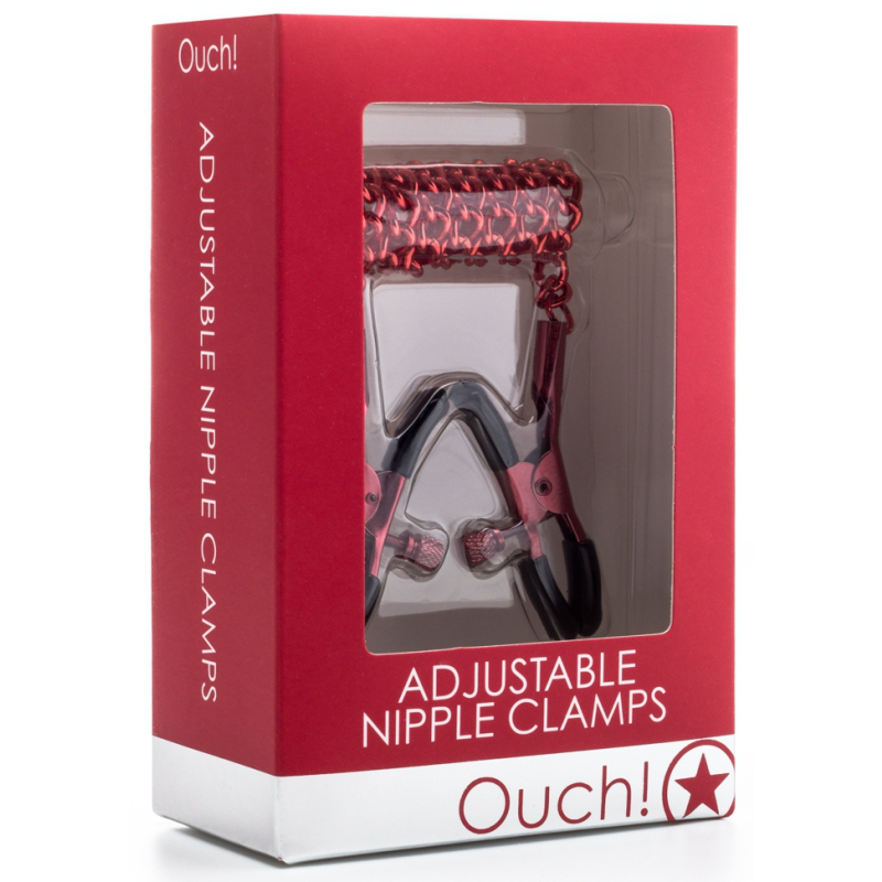 pince tetons ajustables nip secrets rouges 1