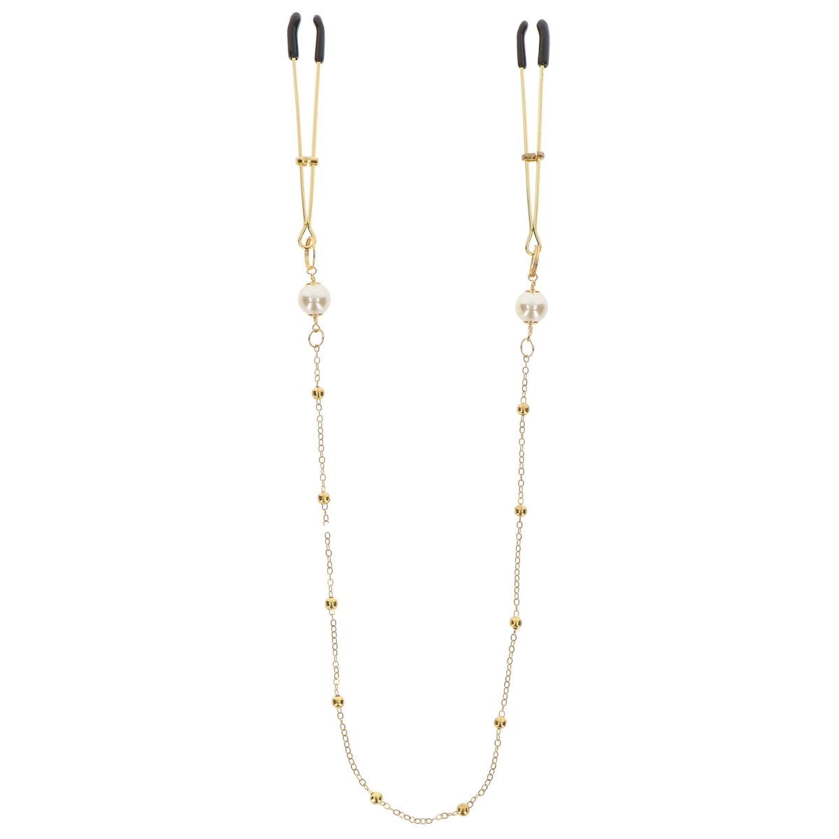 pince tetons avec chaine tweezers pearls taboom dorees scaled