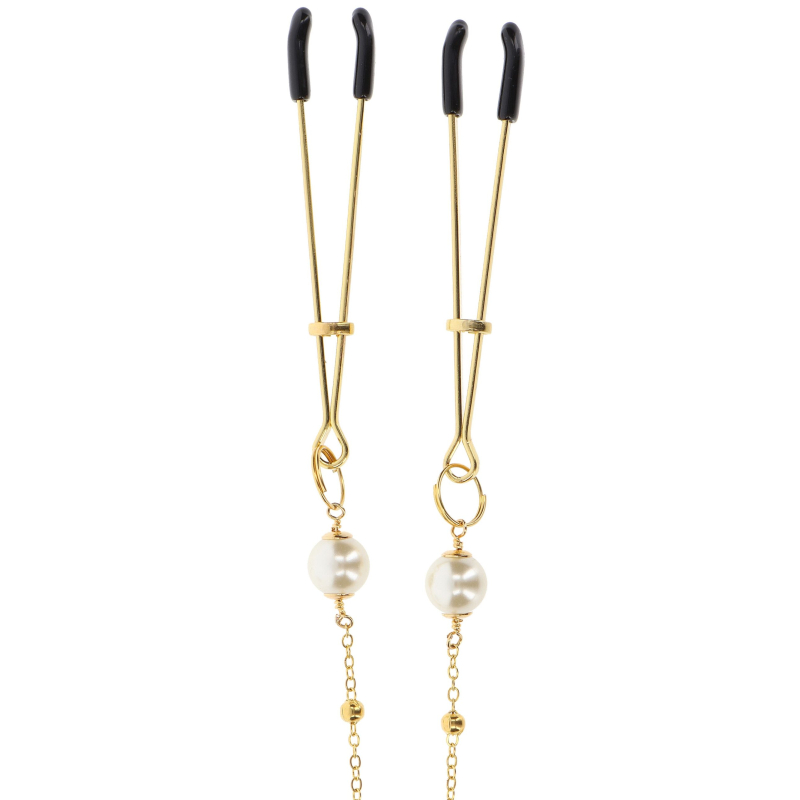pince tetons avec chaine tweezers pearls taboom dorees 3 scaled