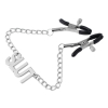 pince tetons avec plaque slut 38cm