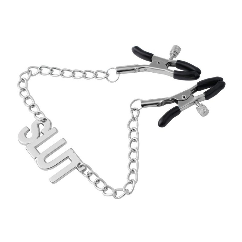 pince tetons avec plaque slut 38cm