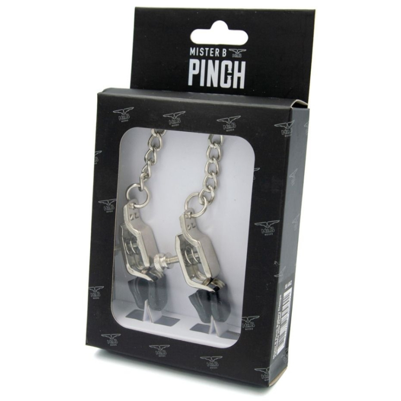 pince tetons en metal battery mr b 1