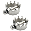 pince tetons en metal crown 27mm