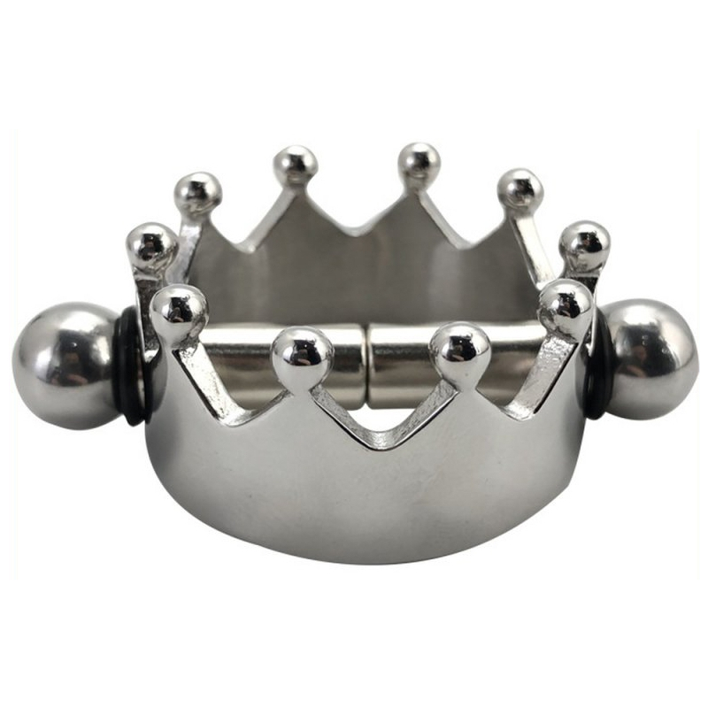 pince tetons en metal crown 27mm 2