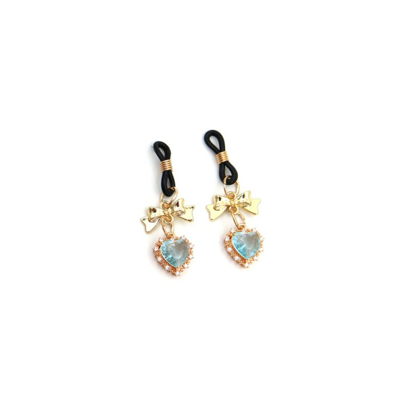 pince tetons heart diamond bleu 2