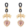 pince tetons heart diamond rose 1