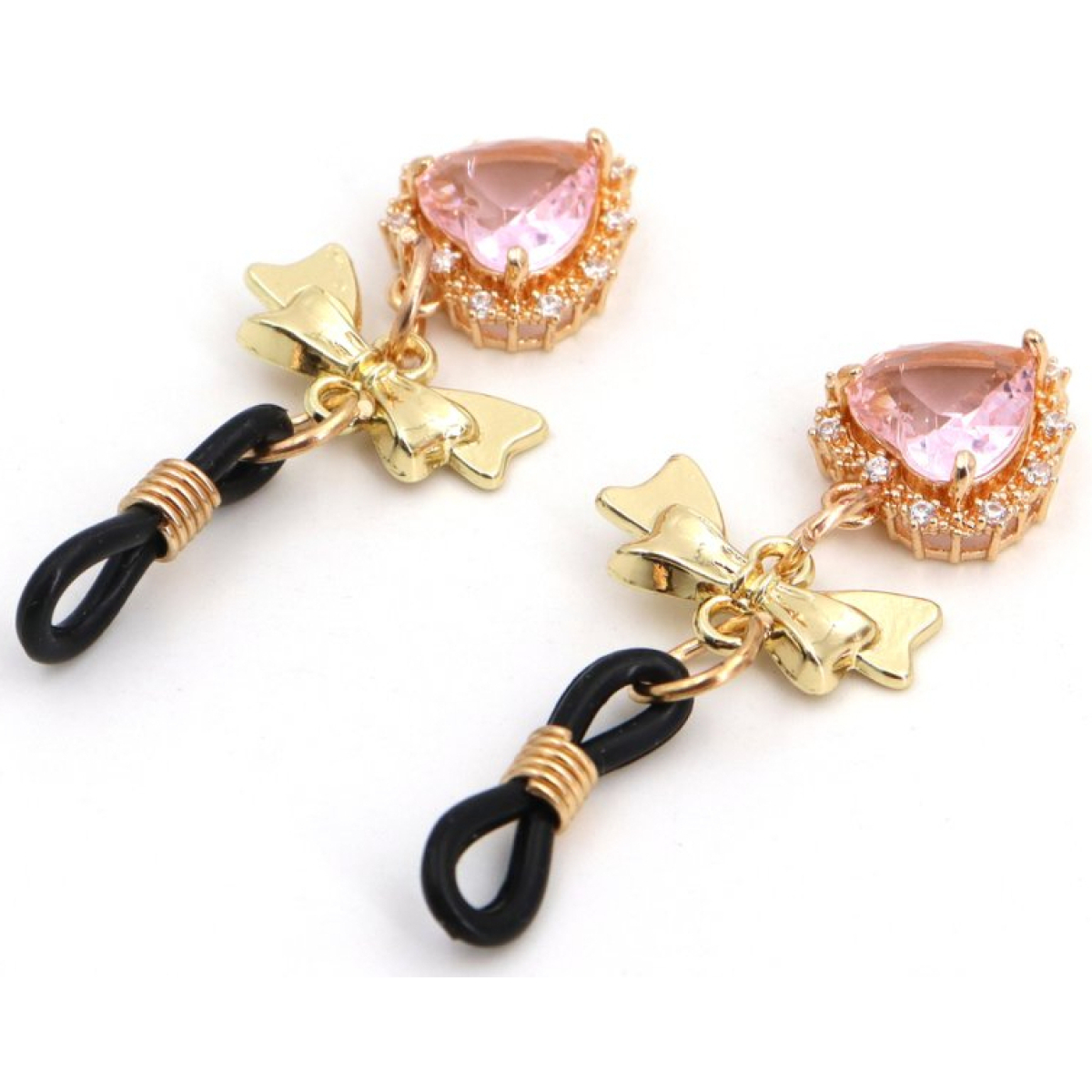 pince tetons heart diamond rose 2