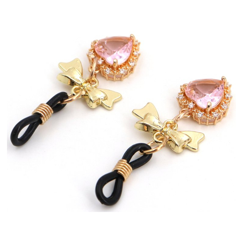 pince tetons heart diamond rose 2