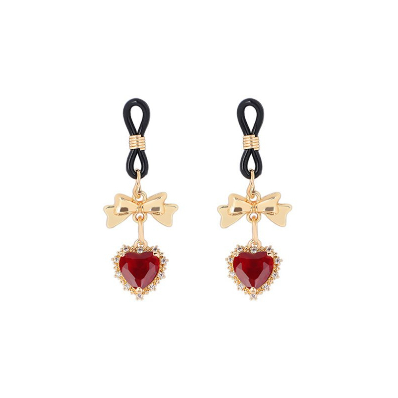 pince tetons heart diamond rouge 1